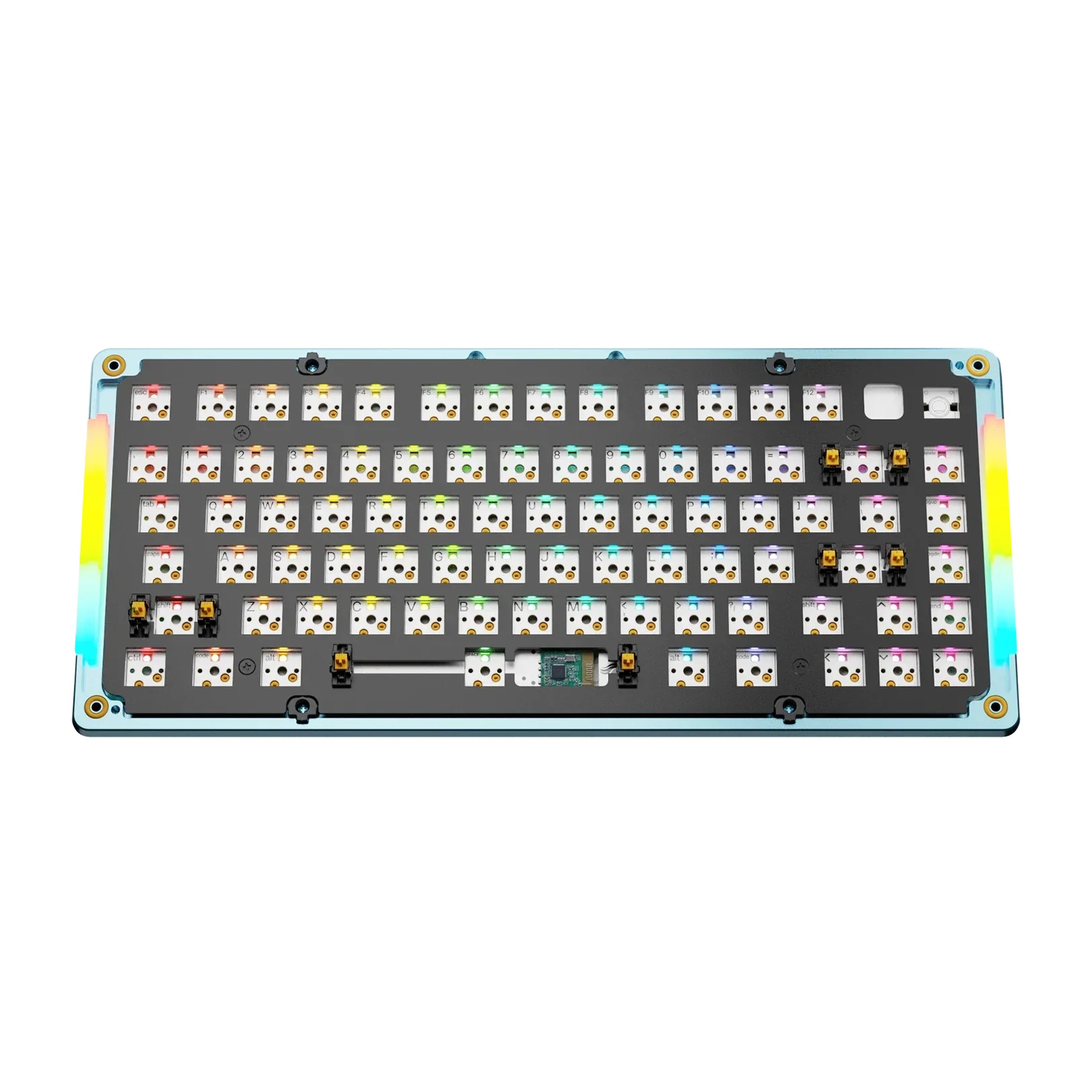 GMMK 3 Bottom Case Metal Arctic Blue 75 - Image 5