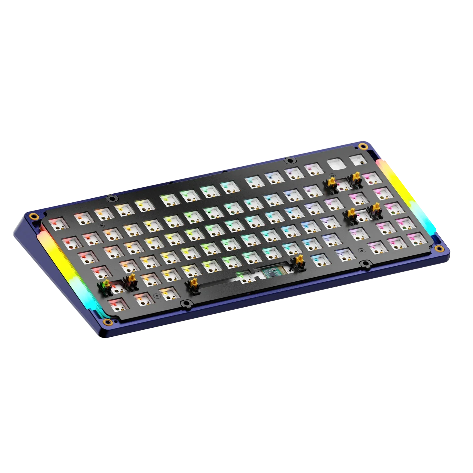 GMMK 3 Bottom Case Metal Midnight Blue 75 - Image 4