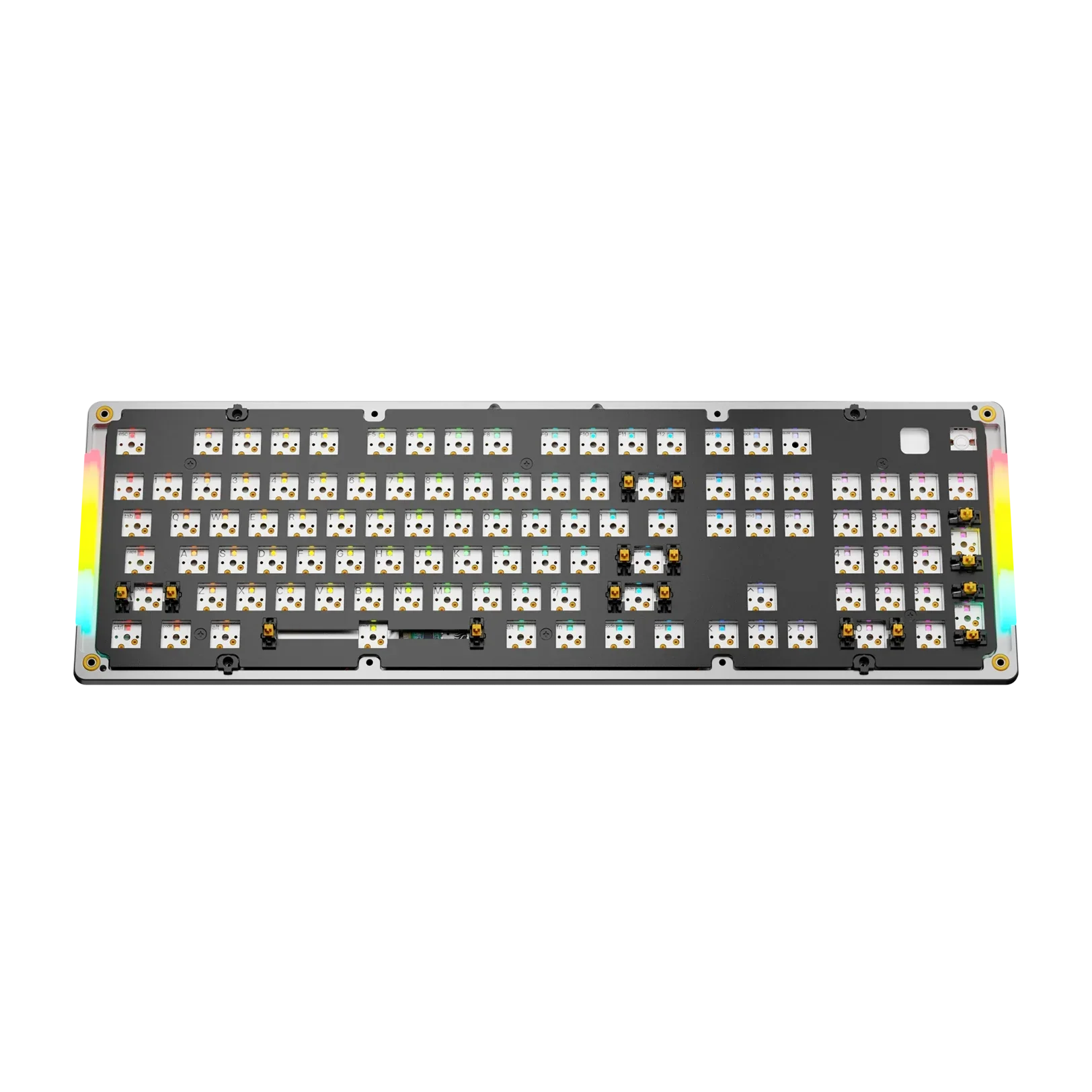 GMMK 3 Bottom Case Metal Silver 100 - Image 5