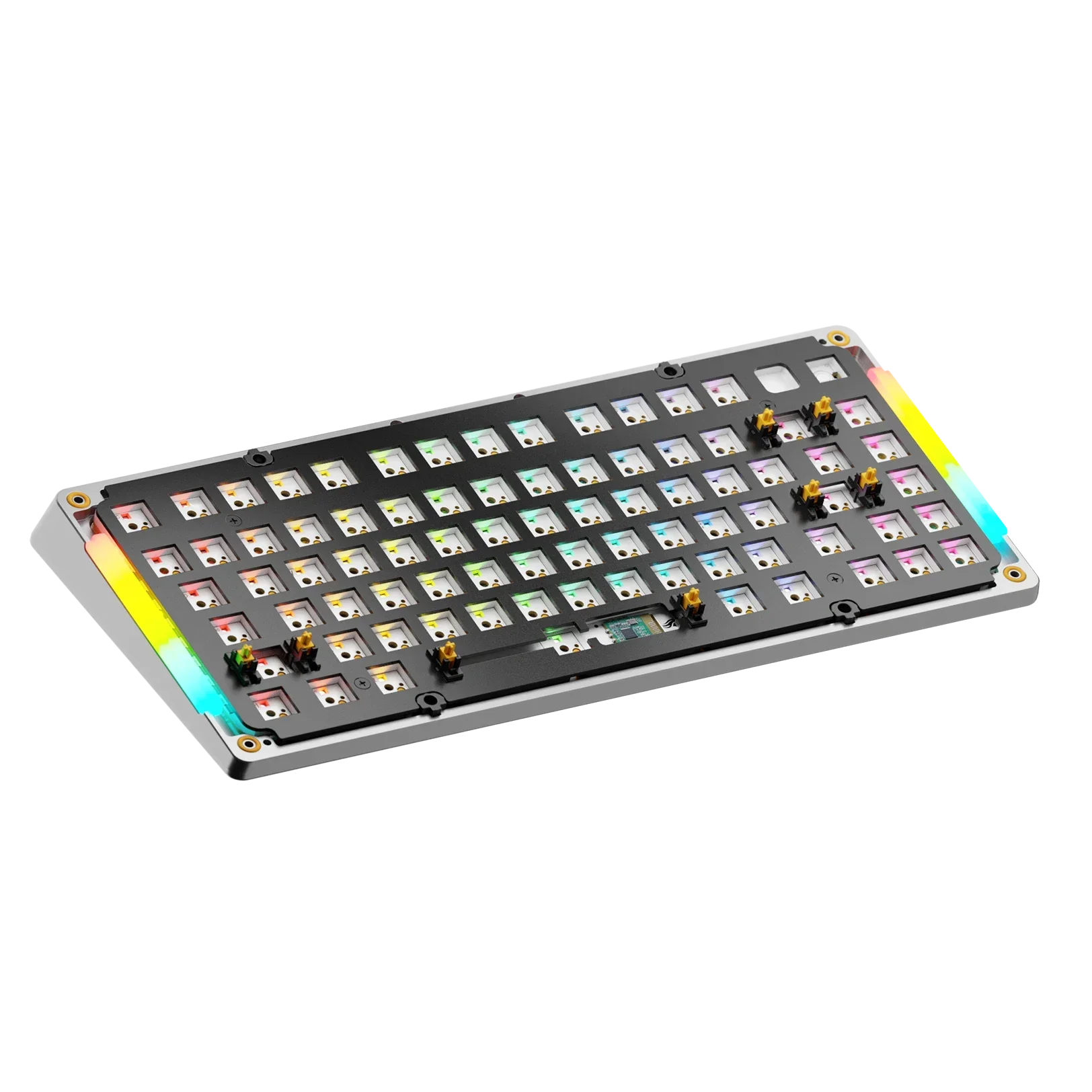 GMMK 3 Bottom Case Metal Silver 75 - Image 5