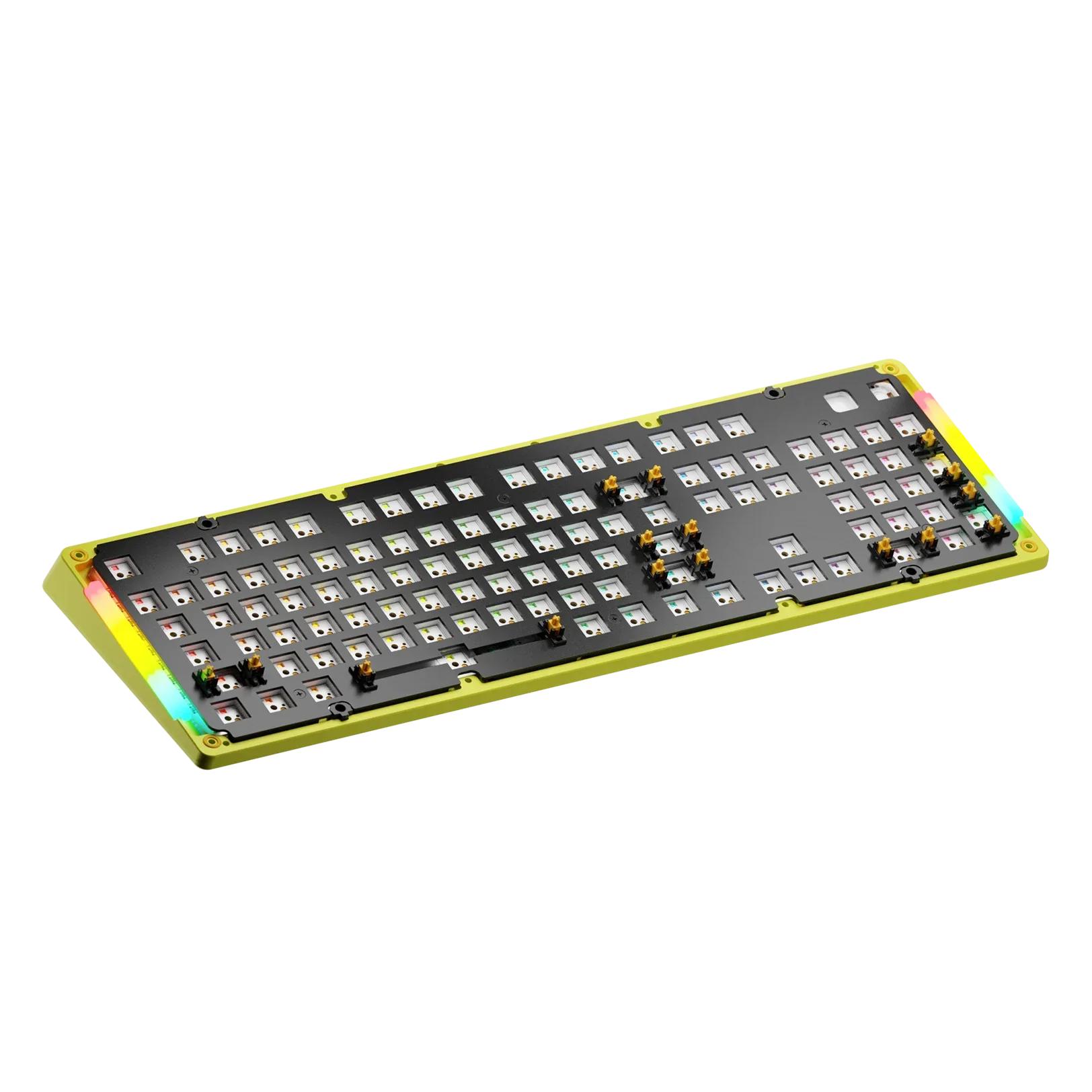 GMMK 3 Bottom Case Limited Edition Metal Volt Lime 100 - Image 3