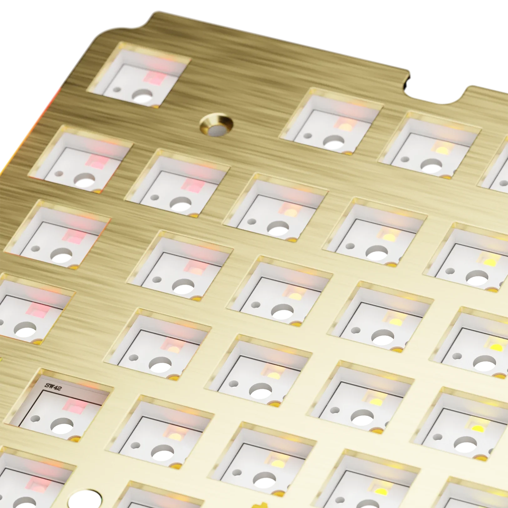 GMMK 3 Switch Plate 100% Brass ISO