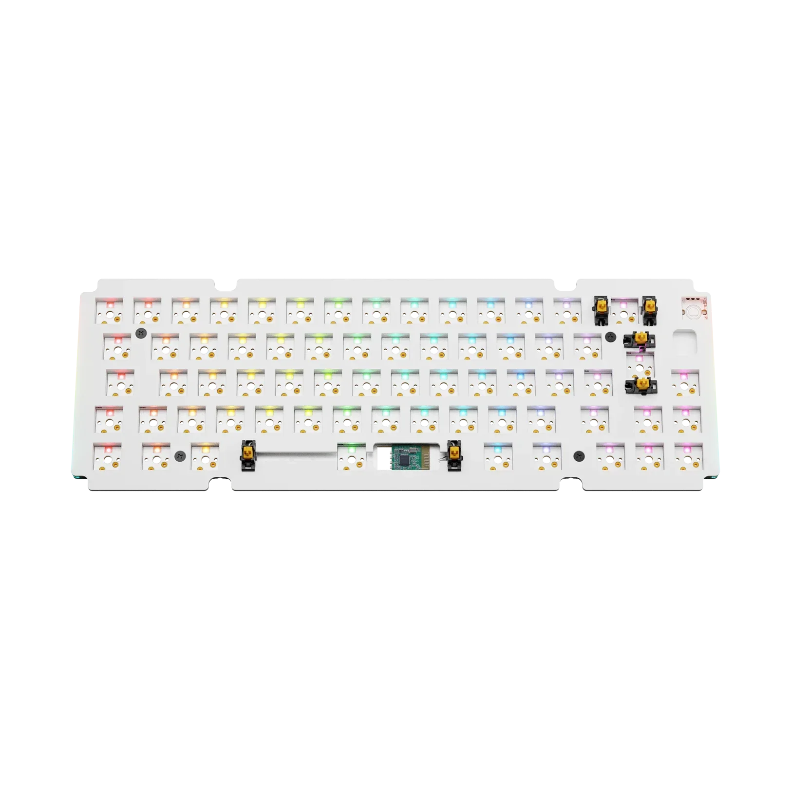 GMMK 3 Switch Plate 65% FR4 White ISO - Image 4