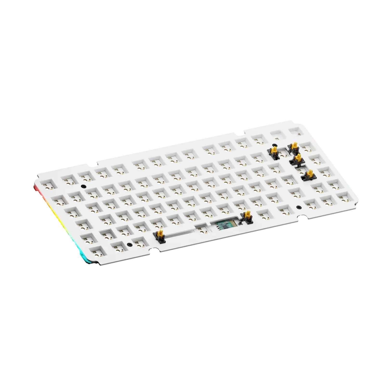 GMMK 3 Switch Plate 75% FR4 White ISO - Image 5