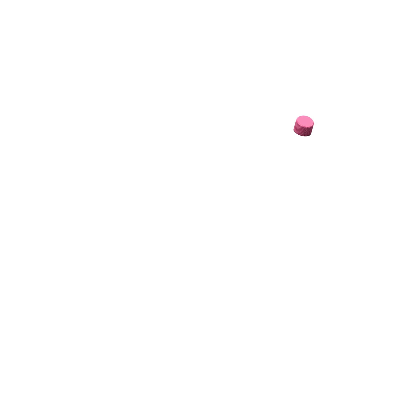 GMMK Rotary Knob Limited Edition Flamingo Pink - Image 5