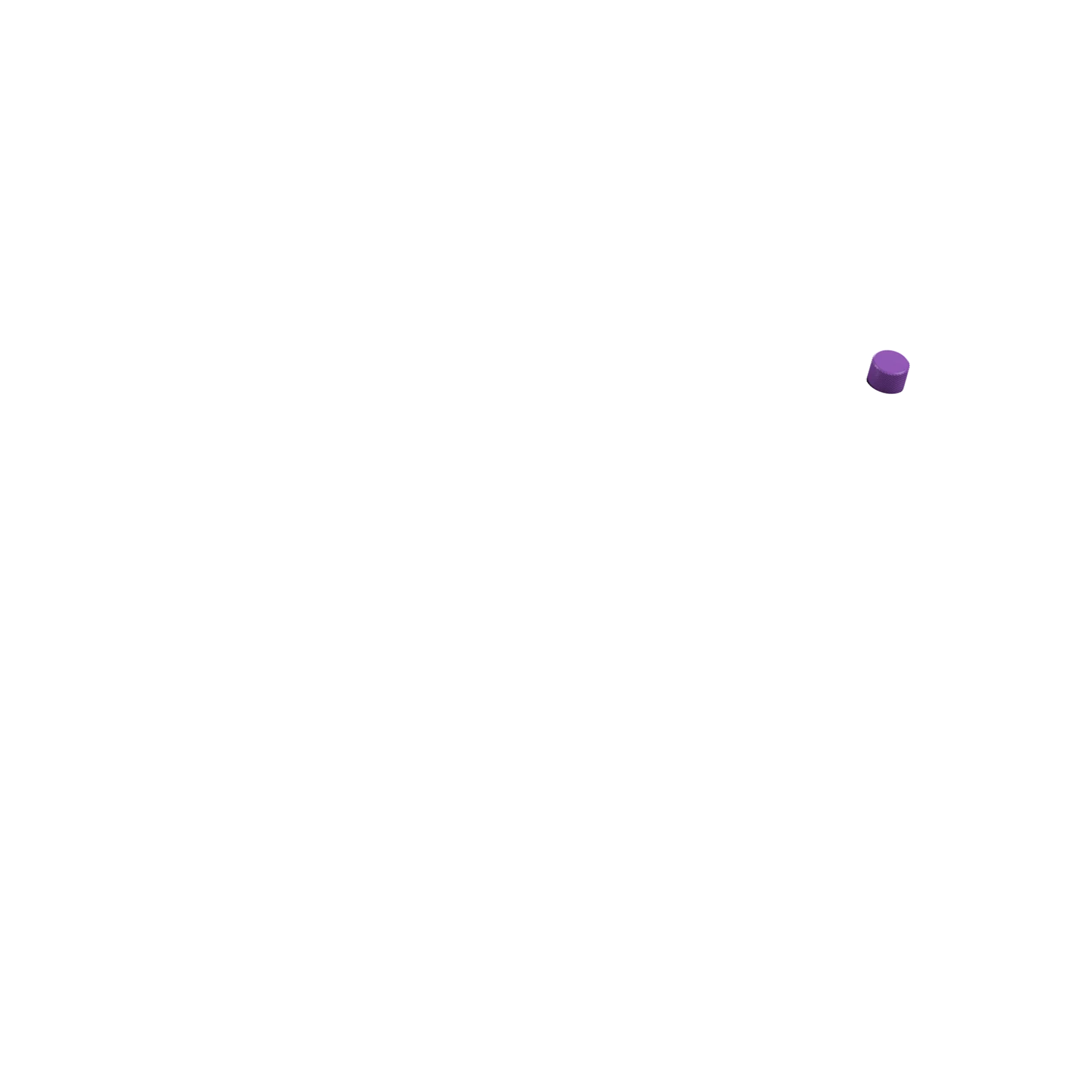 GMMK Rotary Knob Limited Edition Synth Purple - Image 9