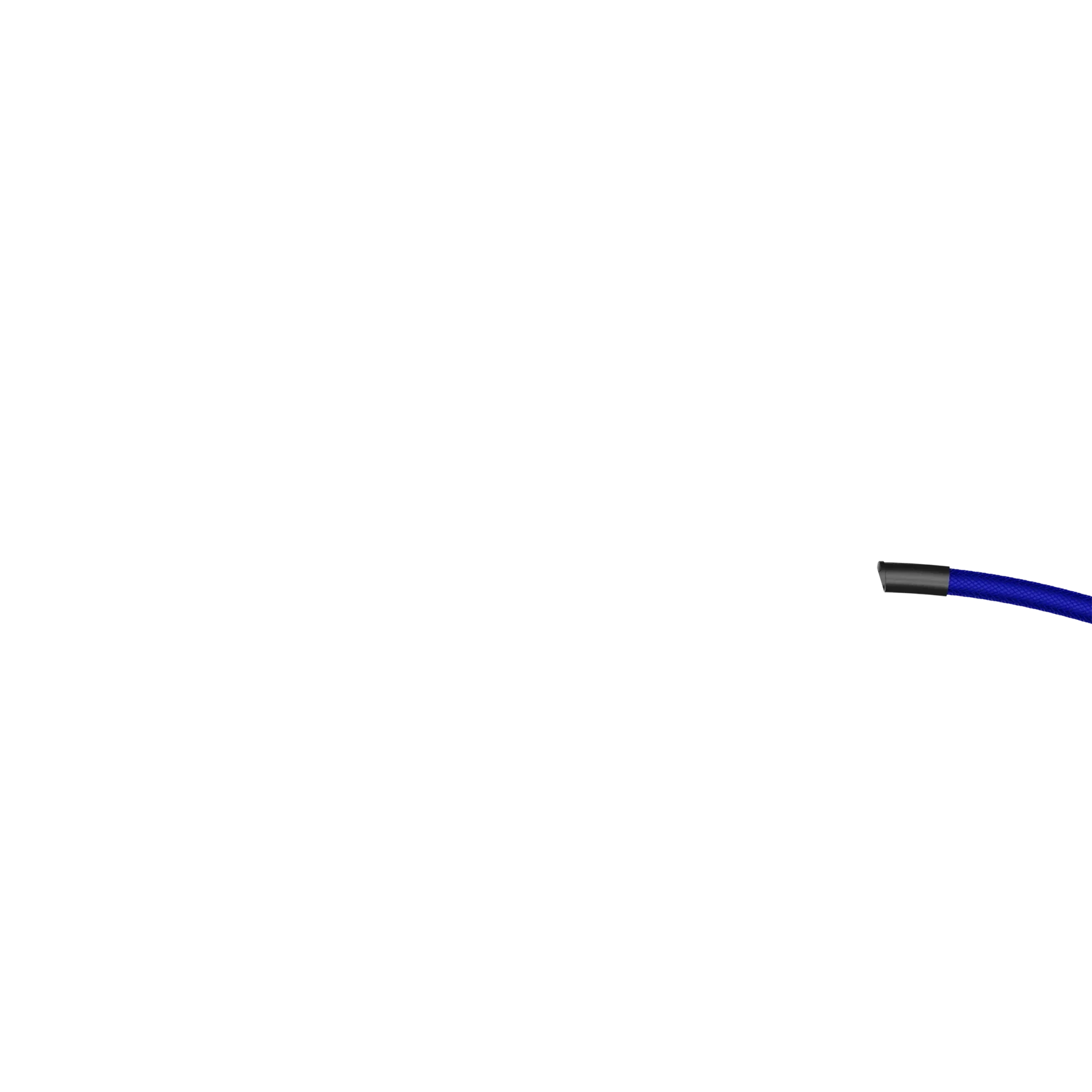 Glorious Coiled Cable Cobalt Blue - Image 9