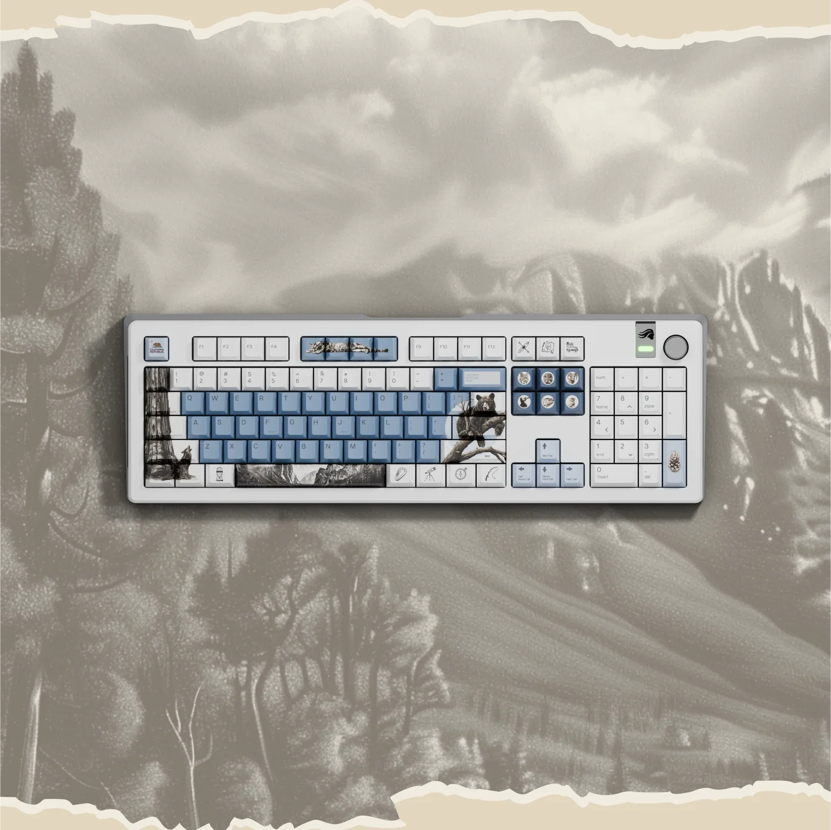 NPCA + Glorious GPBT National Parks Collection Keycaps - Image 2