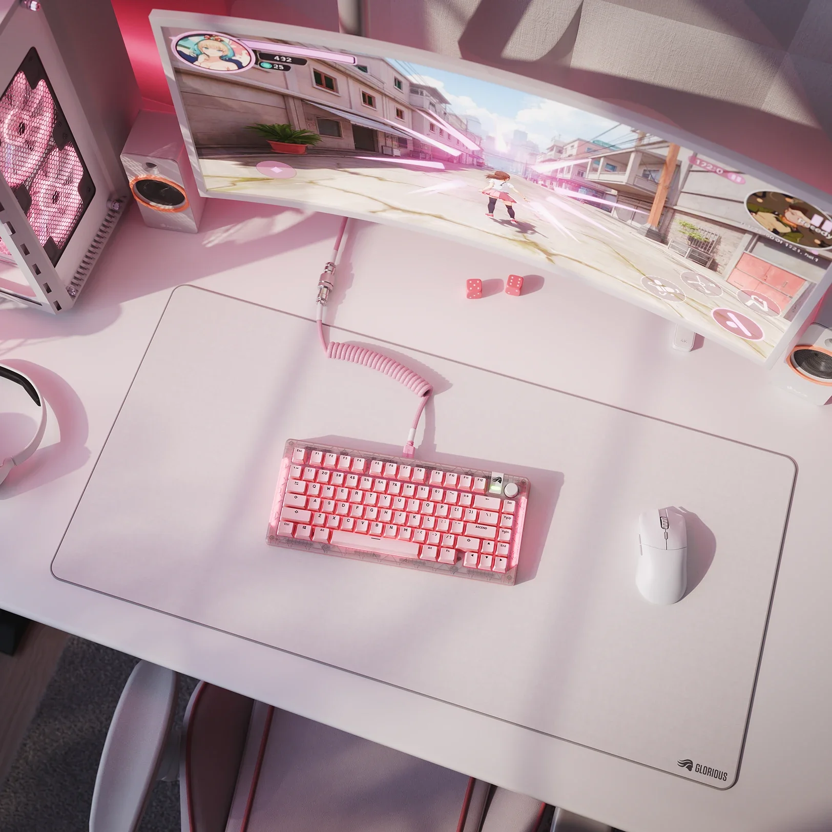 GPBT Potion Pink Basics Keycaps - Image 2