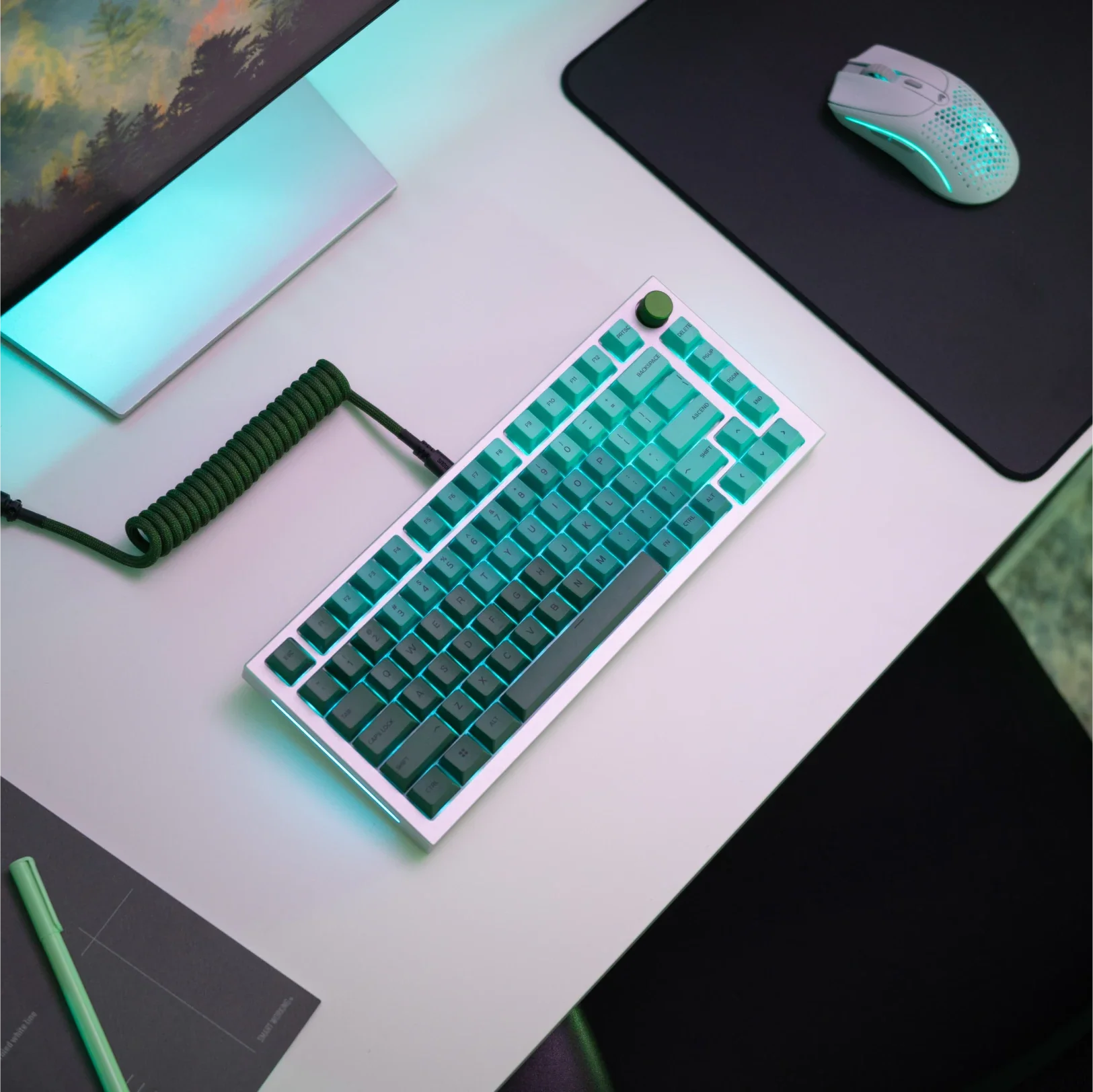 GPBT Rain Forest V1 Dye Sublimated Keycaps - Image 3