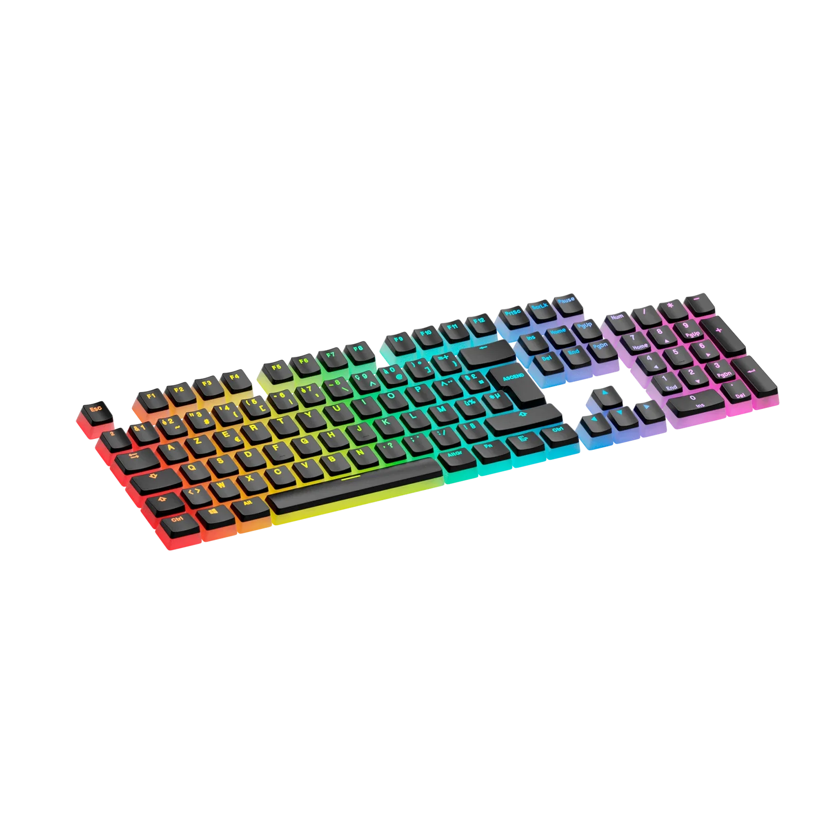 Keycaps Aura V3 Black FR