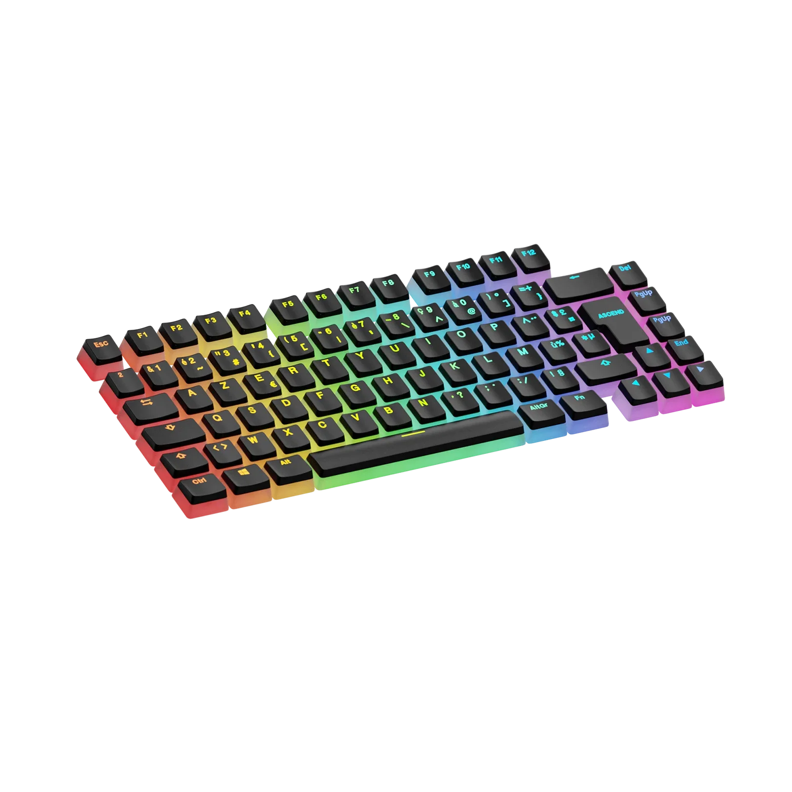 Keycaps Aura V3 Black FR - Image 11
