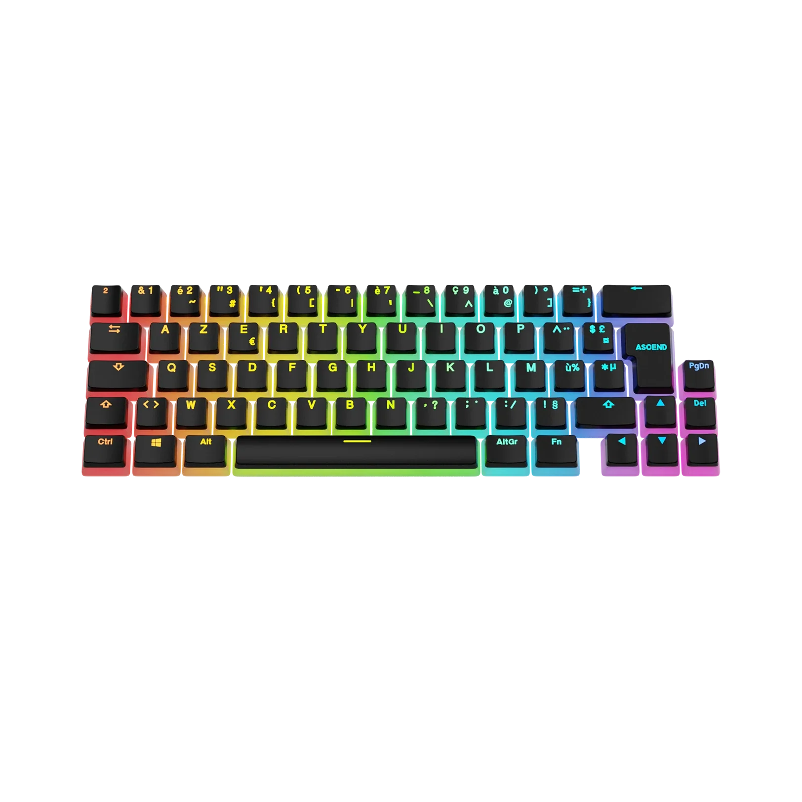 Keycaps Aura V3 Black FR - Image 7