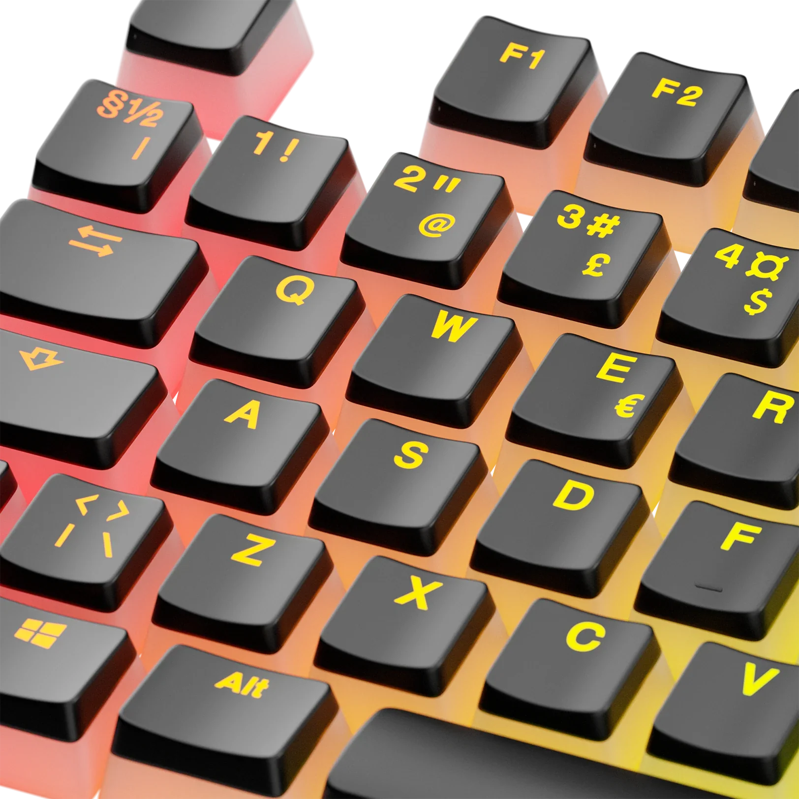 Keycaps Aura V3 Black ND - Image 5
