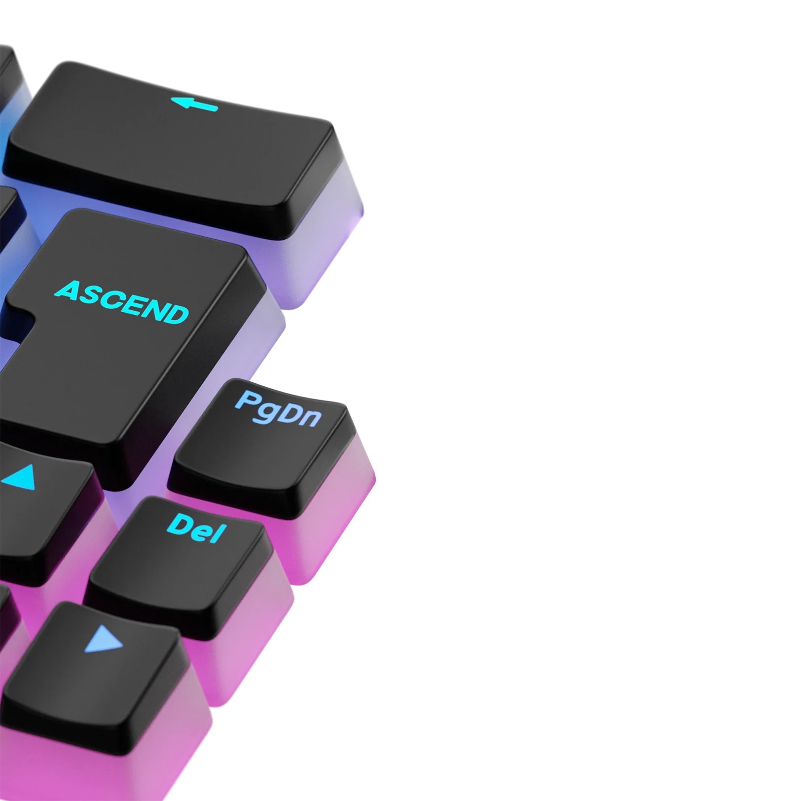 Keycaps Aura V3 Black ND - Image 9