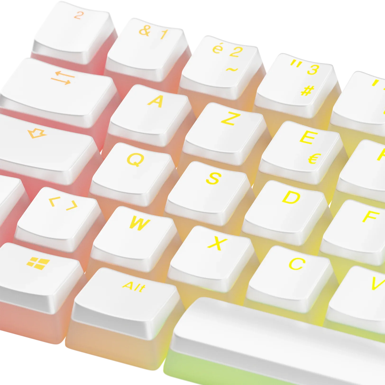 Keycaps Aura V3 White FR - Image 10
