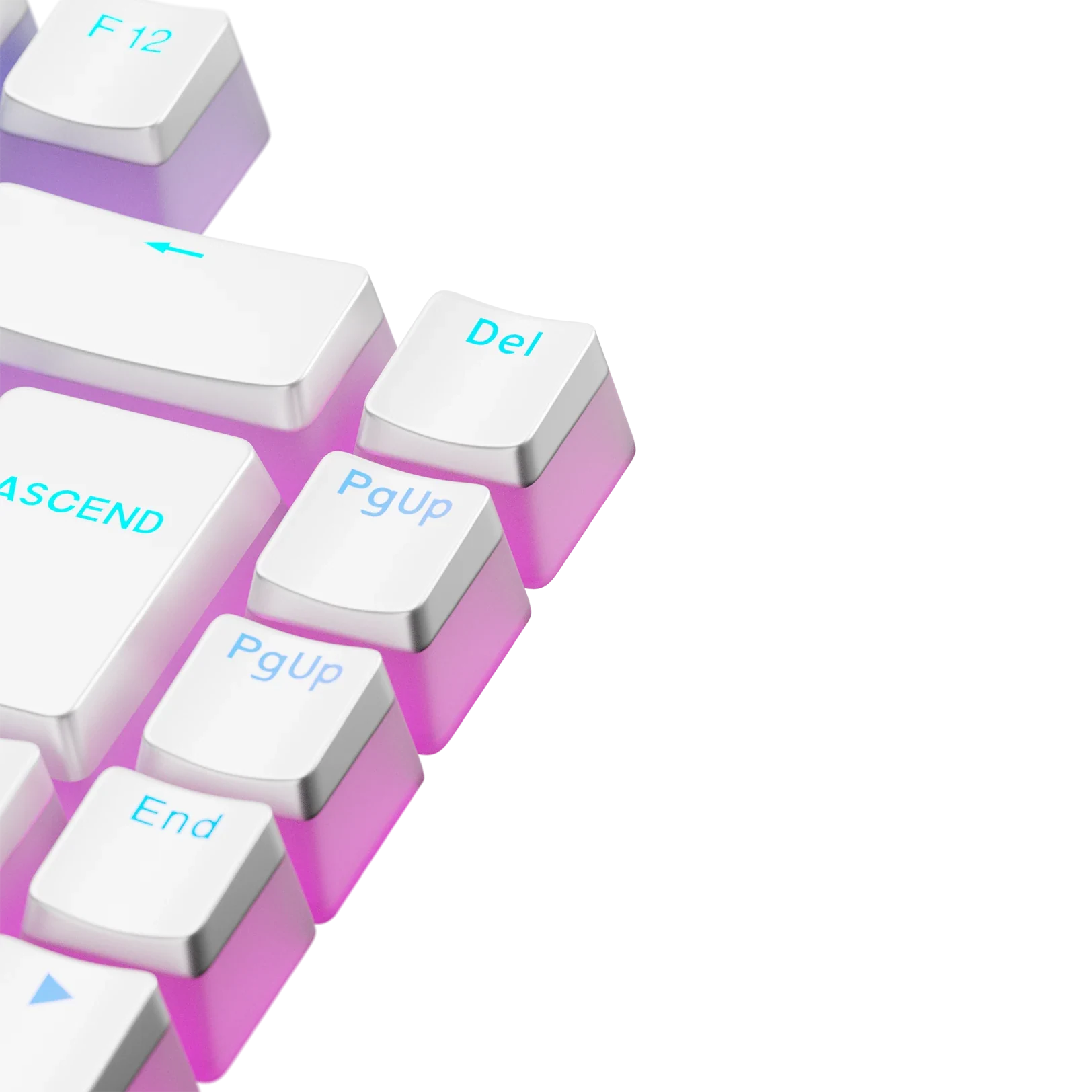 Keycaps Aura V3 White FR - Image 14