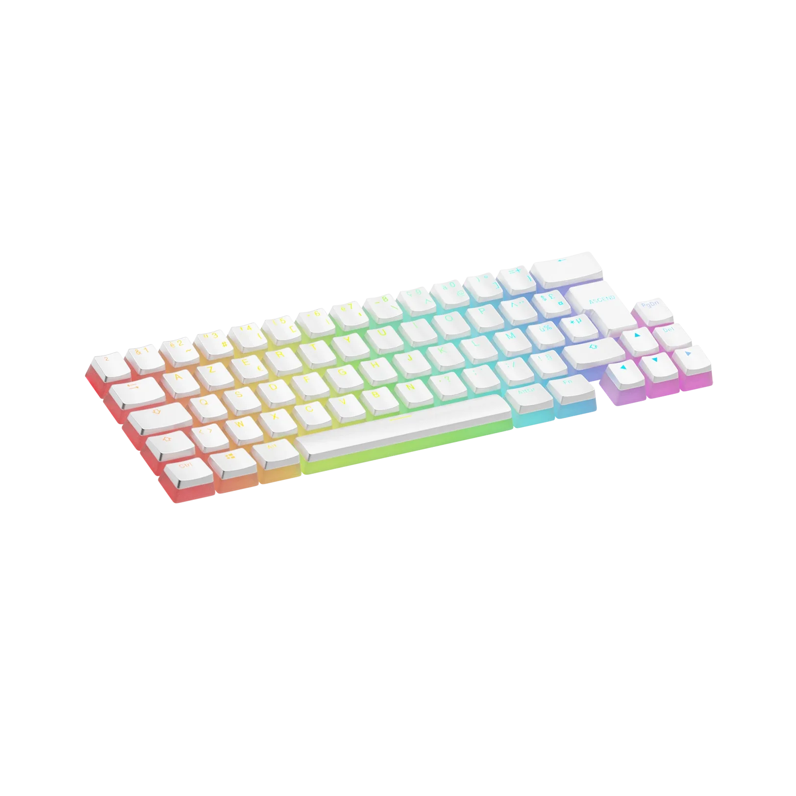 Keycaps Aura V3 White FR - Image 6