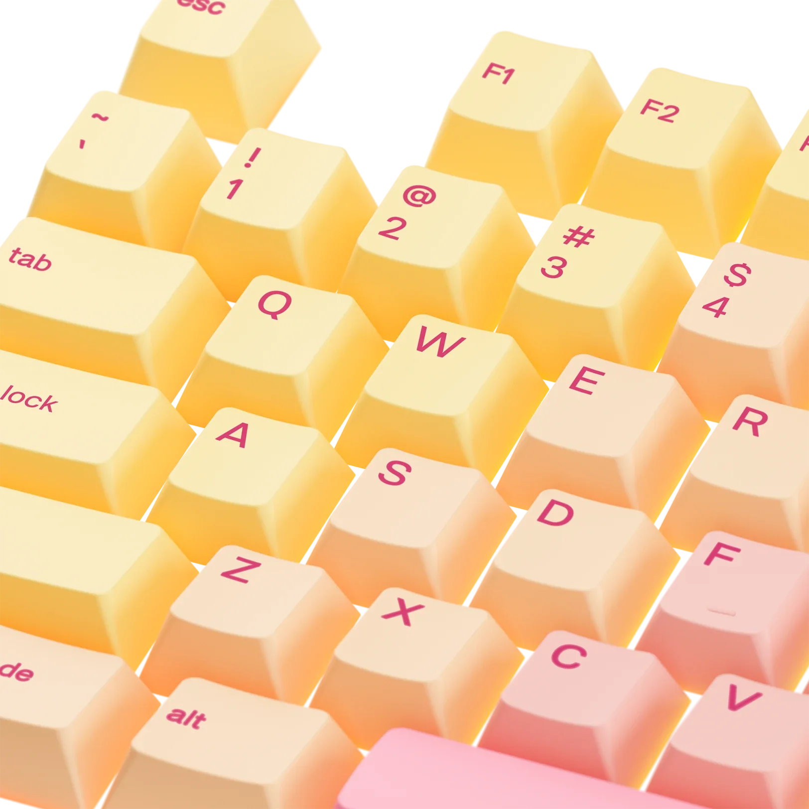 Keycaps Grapefruit US